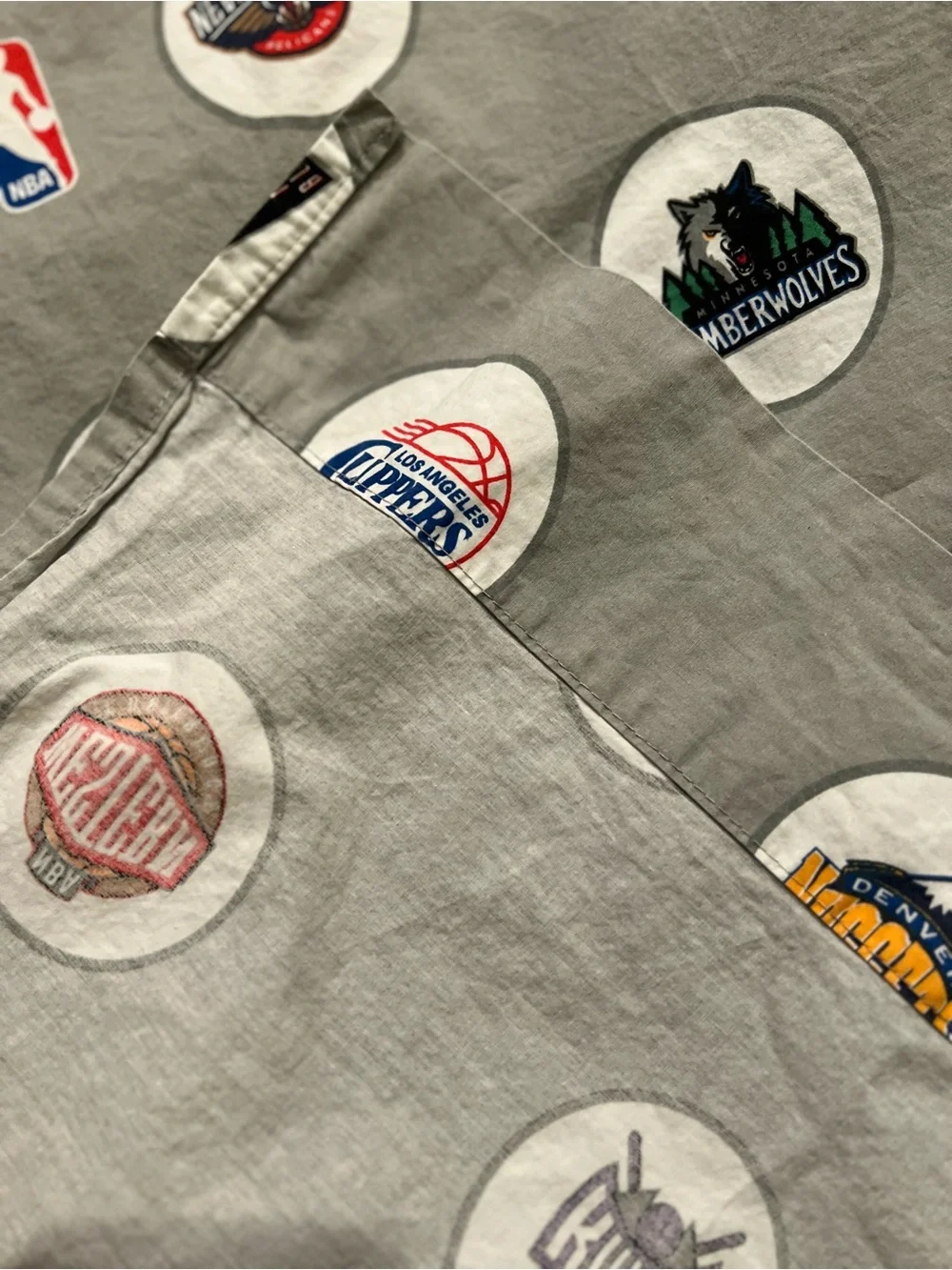 NBA Western Conference Full Flat Sheet — Pottery Barn Teen